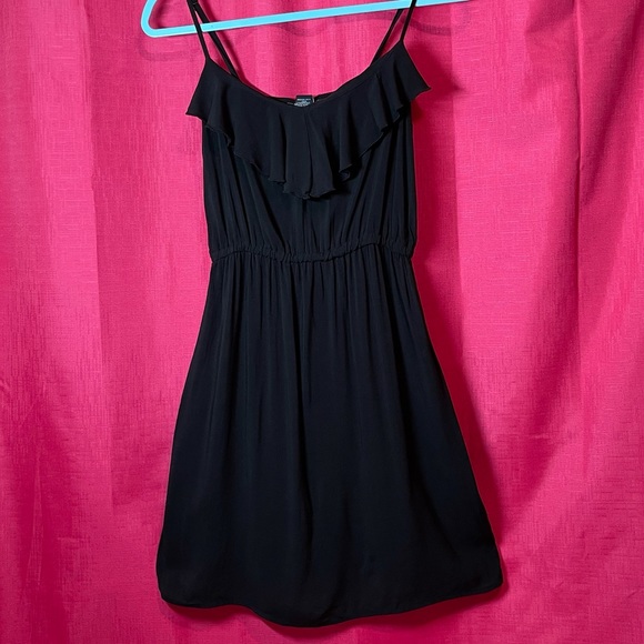 RUE21 BLACK RUFFLE SUNDRESS SIZE S - Picture 2 of 10